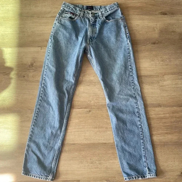 Vintage 90s Tommy Hilfiger Tommy Jeans size 5/30 - Picture 4 of 10